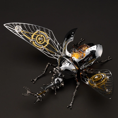 金属フレームとリンク構造を備えたメカニカルウイング