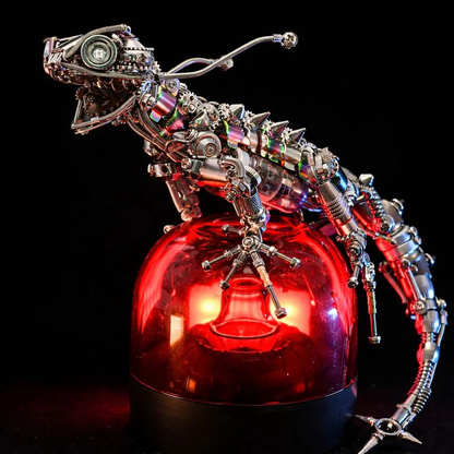 DIY スチームパンク カメレオン メカニカル 3D メタルモデルキット 1000 ピース ハイレベル難易度パズル