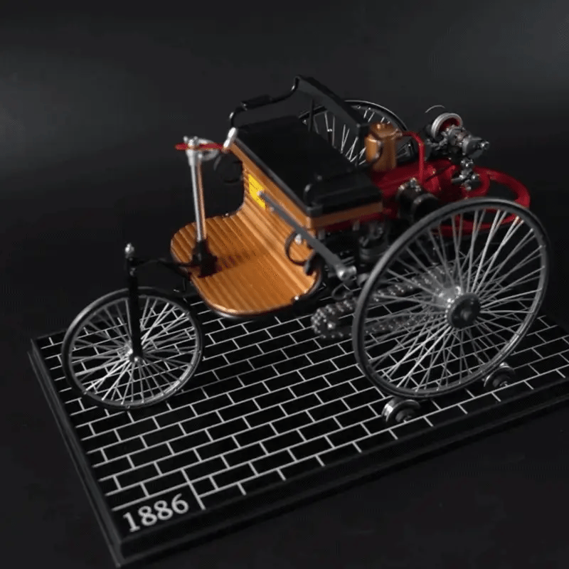 1886年式自動車模型 DM229 電動メタルキット – ビルディングブロック