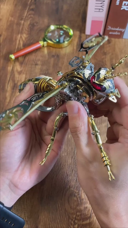 3D三次元マルハナバチ金属機械組み立てモデル毒蜂潮遊びDIYパズル手作りステンレス鋼のおもちゃ