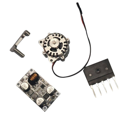 CISON V8用マイクロ発電機と整流・電圧調整部品