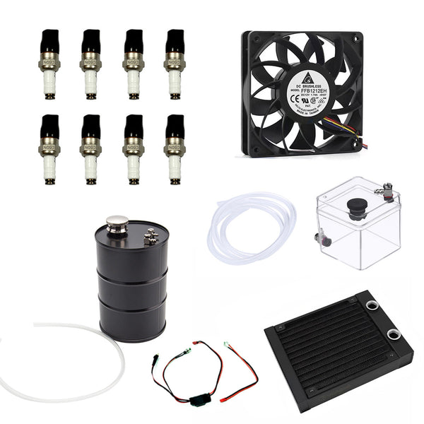 CISON V8用 始動・水冷ラジエータータンクセット
