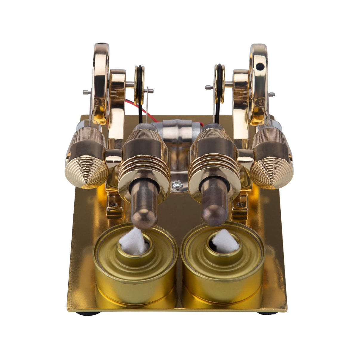 ENJOMOR 4気筒ホットエア・スターリングエンジン発電機
