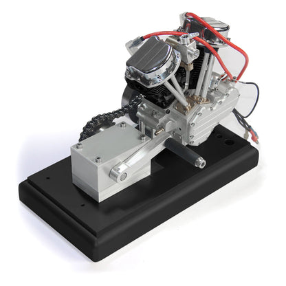 CISON FG-9VTブラックV2エンジンとブラックベースのキックスターターセット